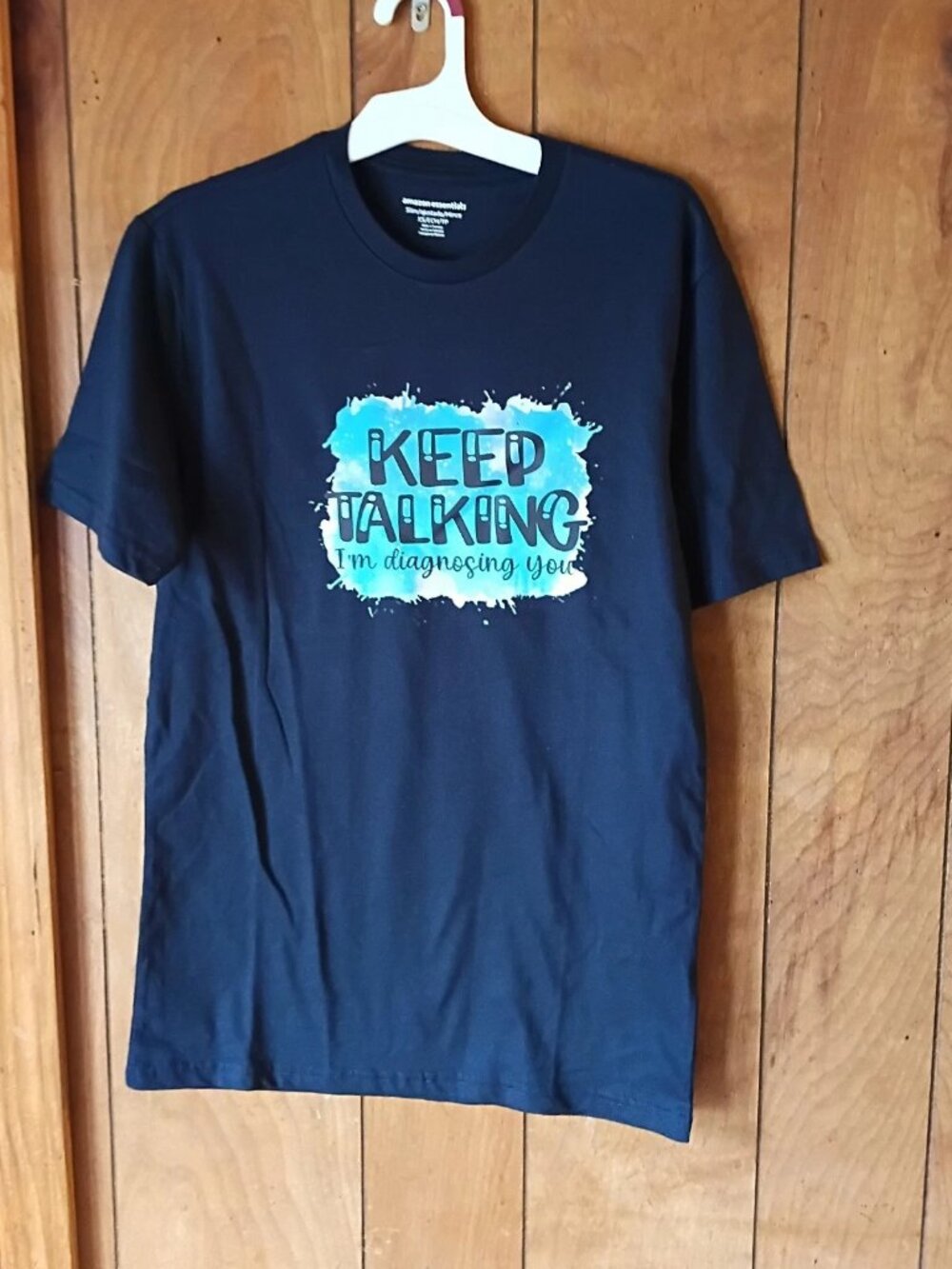 Amazon Essentials Keep Talking I'm Diagnosing You Graphic T-Shirt XS Slim